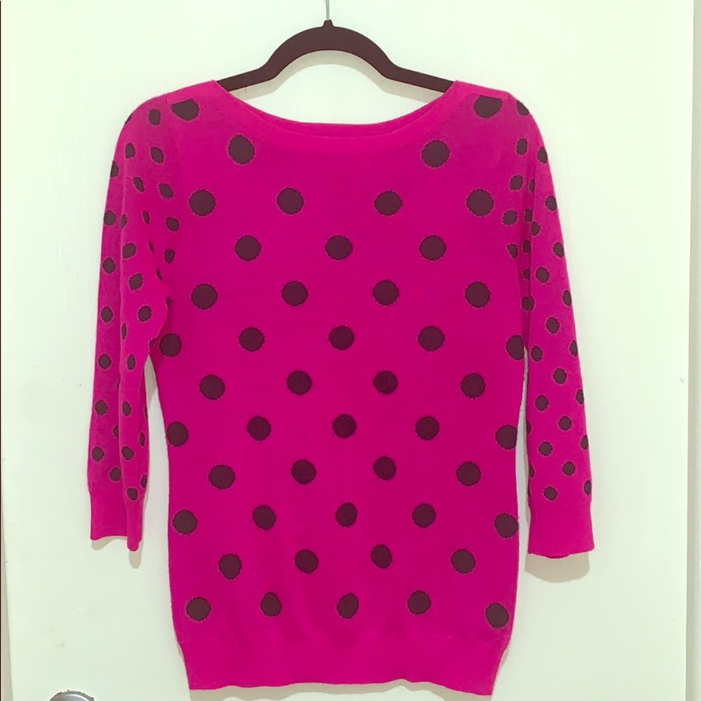 The Limited Polka Dot Sweater